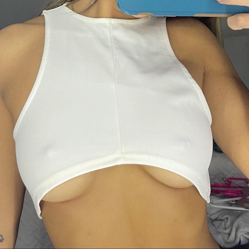 PLT Underboob Crop Top